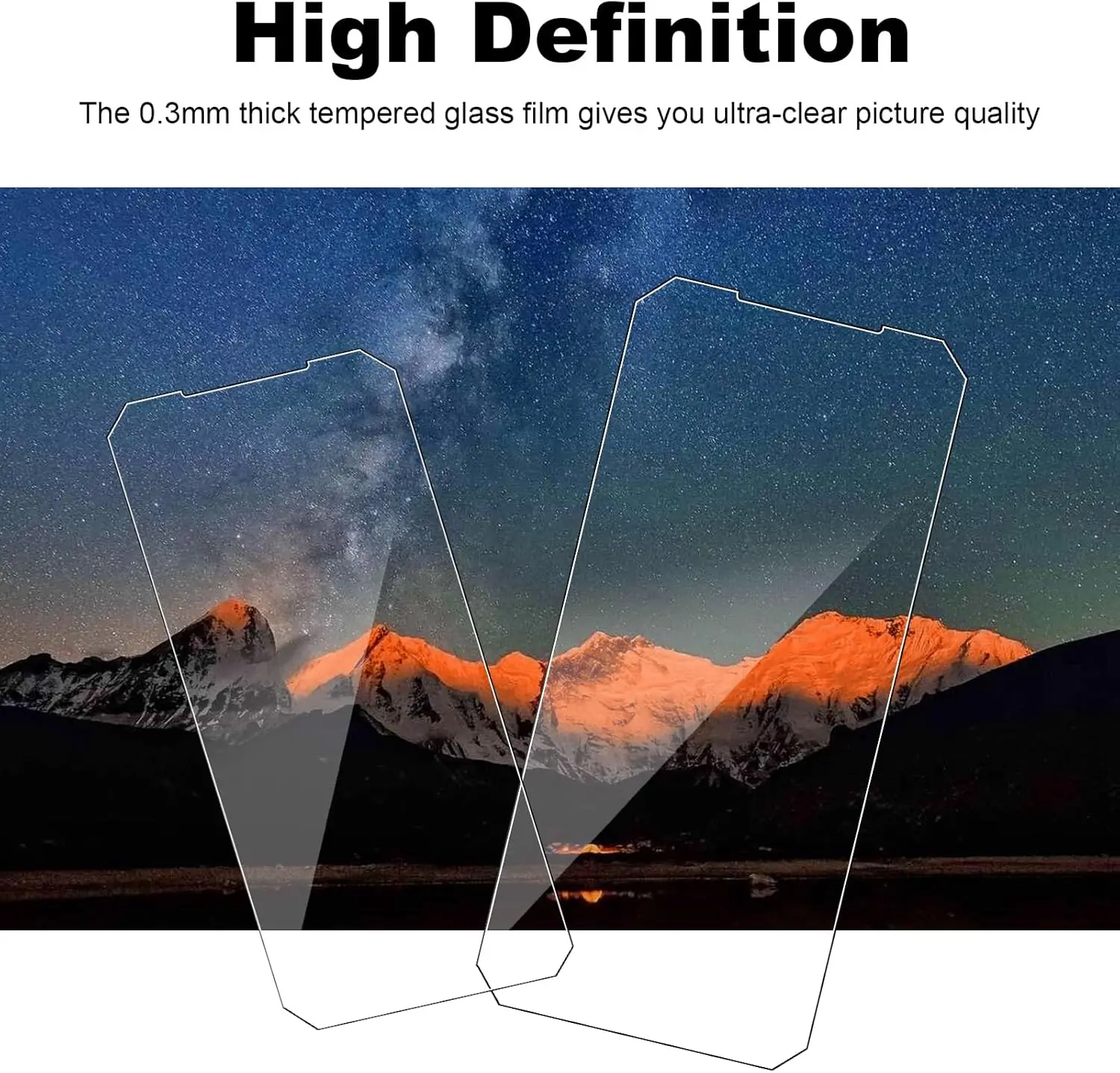 Protectores de pantalla 2.5D 9H de vidrio templado para Blackview Oscal Marine 2 (6,56") - imagen 5