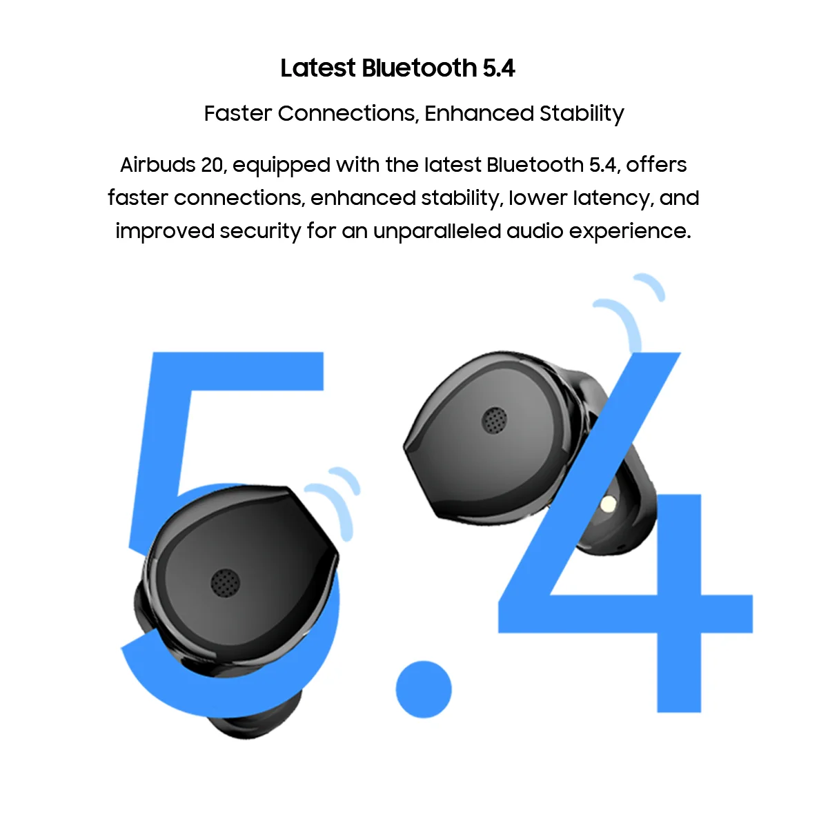 Blackview Airbuds 20 auriculares inalámbricos TWS deportes conducción de aire bajo ENC auriculares TWS con micrófono 400mAh - imagen 5