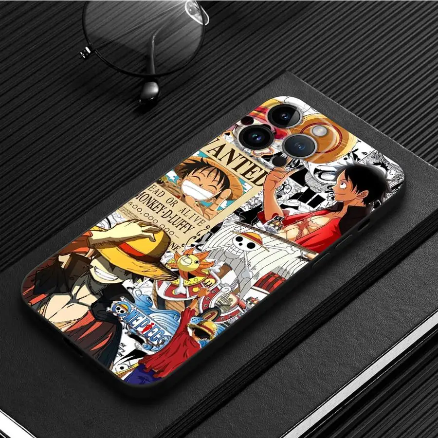 Coque souple noire, une pièce, pour iPhone 15 XS X SE 16e 8 Plus 14 12 Mini XR 13 Pro 11 16Pro Max XS Max 11Pro 14 Pro