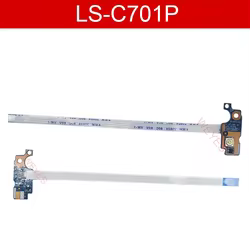 HP LS-C701P Botón Power para Portátil HP 15-AC 15-A 15-AY – Cable Compatible