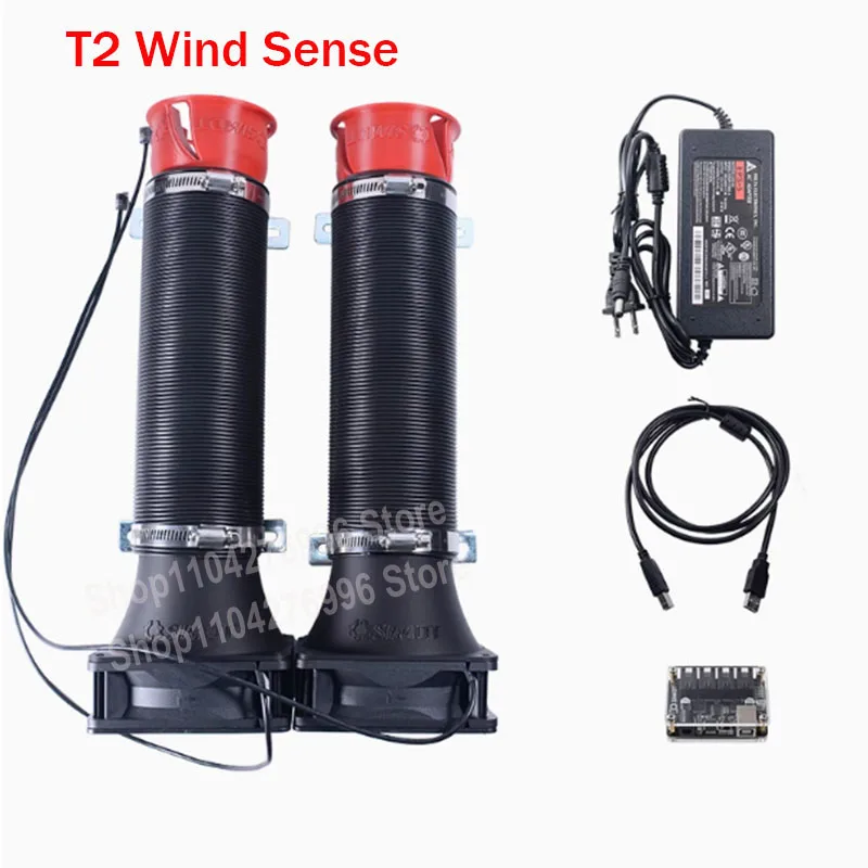 Simulador de viento de carreras T2 Wind Sense Sim para Logitech G29 Thrustmaster T300 para juegos de carreras de PC MOZA FANATEC SIMAGIC - imagen 3