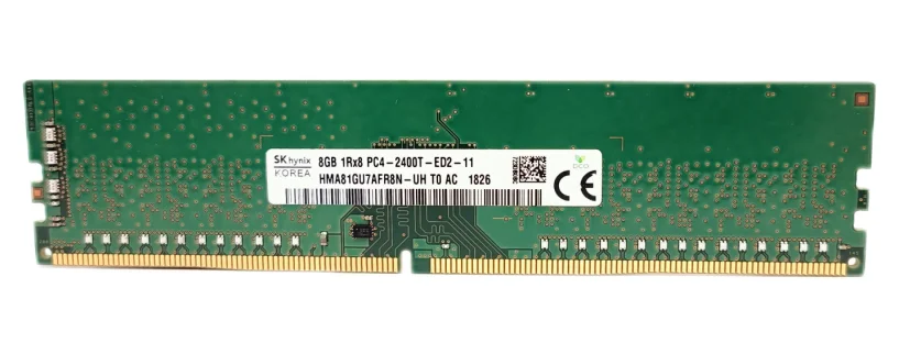 Hynix DDR4 8GB 2400T PC4 2400MHz 1Rx8 Pure ECC UDIMM workstation RAM Unbuffered Server memory - imagen 2