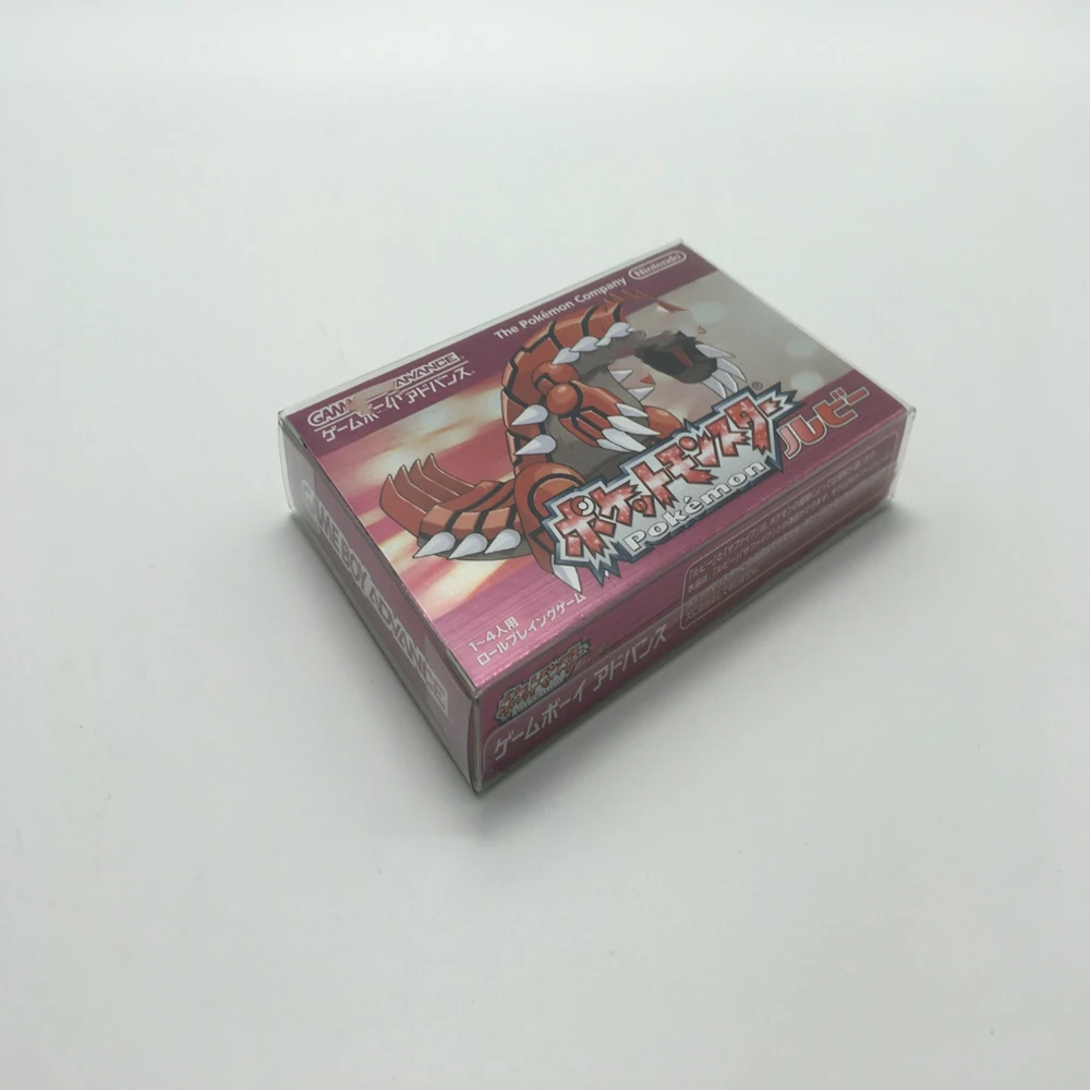 Protector de caja transparente para Nintendo GAME BOY ADVANCE/GBA, caja de almacenamiento TEP, estuche de exhibición transparente - imagen 2