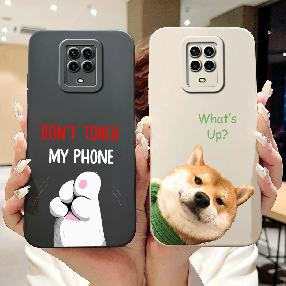 Para Xiaomi Redmi Note 9 Pro funda Note 9S lindo Panda funda de dibujos animados funda de teléfono de silicona suave para Redmi Note 9 Pro Max Note9 S bolsas - imagen 2