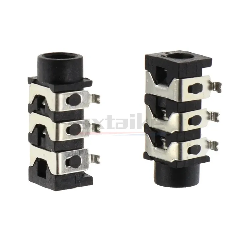 10 Uds 3,5mm 5/6/8Pin auriculares estéreo conector de Audio auricular hembra PJ-313 MP3 MP4 3/4 sección DIP SMD PJ313B PJ313D PJ313 - imagen 4