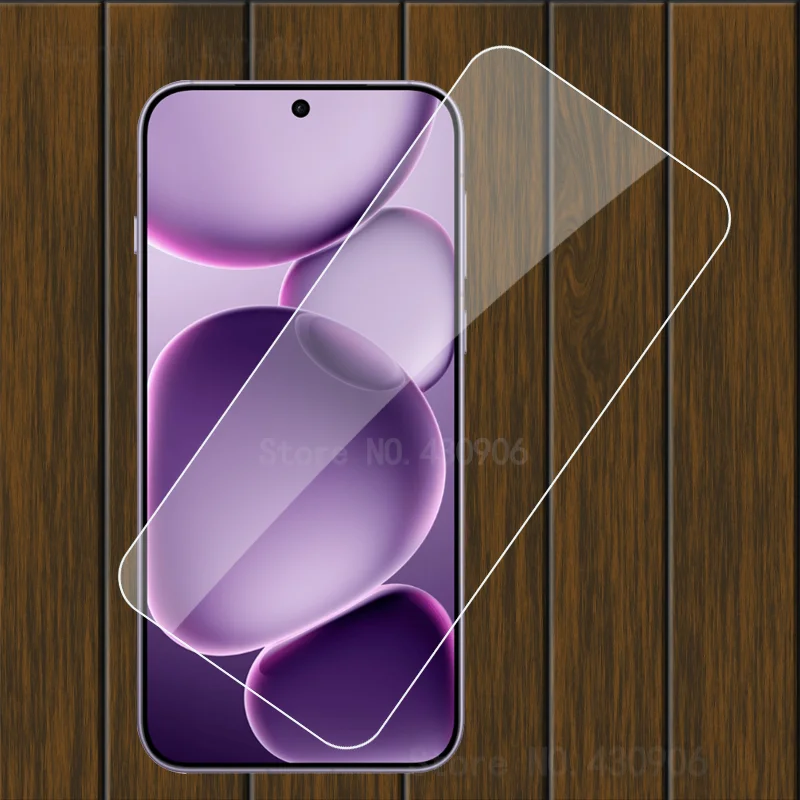 Para OPPO Find X8 Pro + cubierta protectora de pantalla película de vidrio templado transparente de alta calidad 2.5D 9H 2 unid/pack