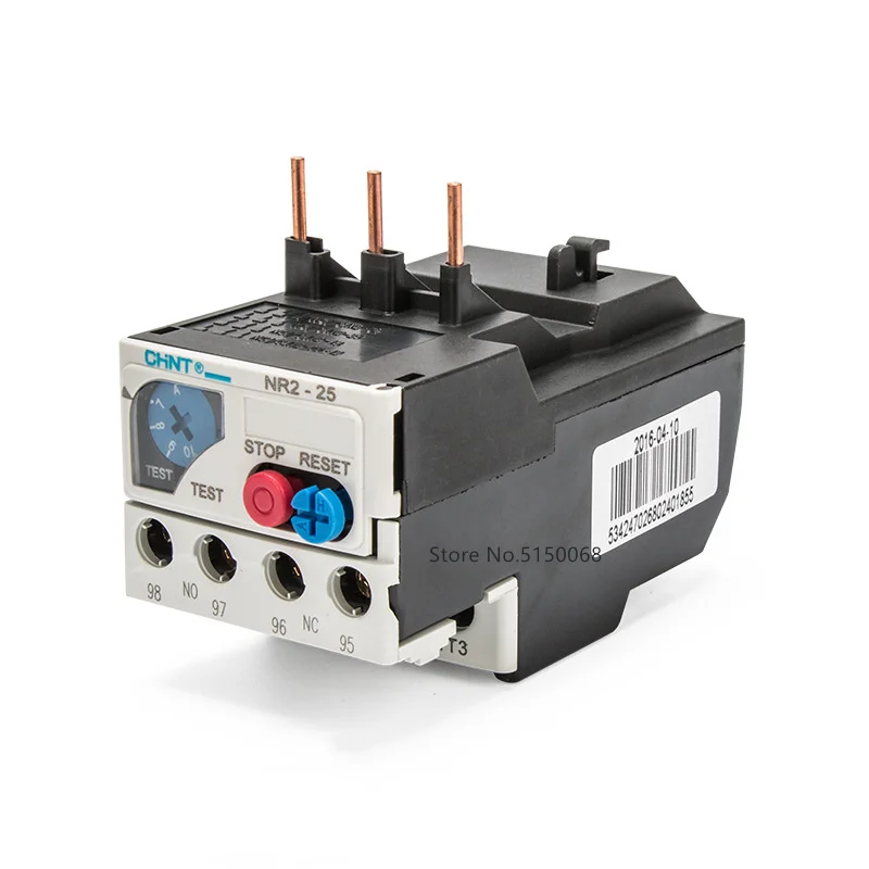 CHNT CHINT NR2-25 NR2-36 0.63-1A-28-36A Relé de protección térmica Relé de sobrecarga térmica - imagen 3