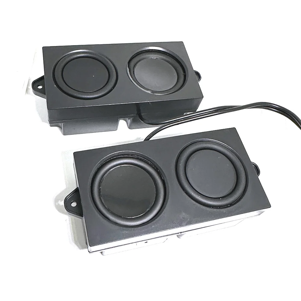 Altavoz de rango completo de 4x3W, Audio 2,0, sistema HiFi DIY para el hogar, altavoz portátil para teatro, Subwoofer, altavoces de pista de carrera, par auxiliar de TV ﻿ - imagen 5
