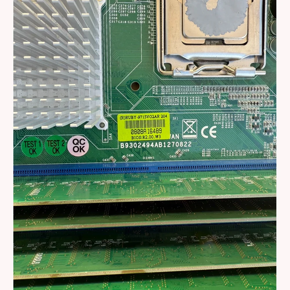 RUBY-9715VG2AR-N B9302492AB1270820 LGA775 RUBY-9715VG2AR Placa base de control industrial - imagen 5