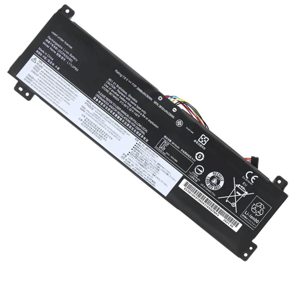 Reemplazo de batería para ordenador portátil, pila repuesto Lenovo V130-15IGM-81HL, V330-15IKB-81AX, 81HL0023GE, L17C2PB3, L17L2PB4, L17L2PB3, V530-14IKB - imagen 3