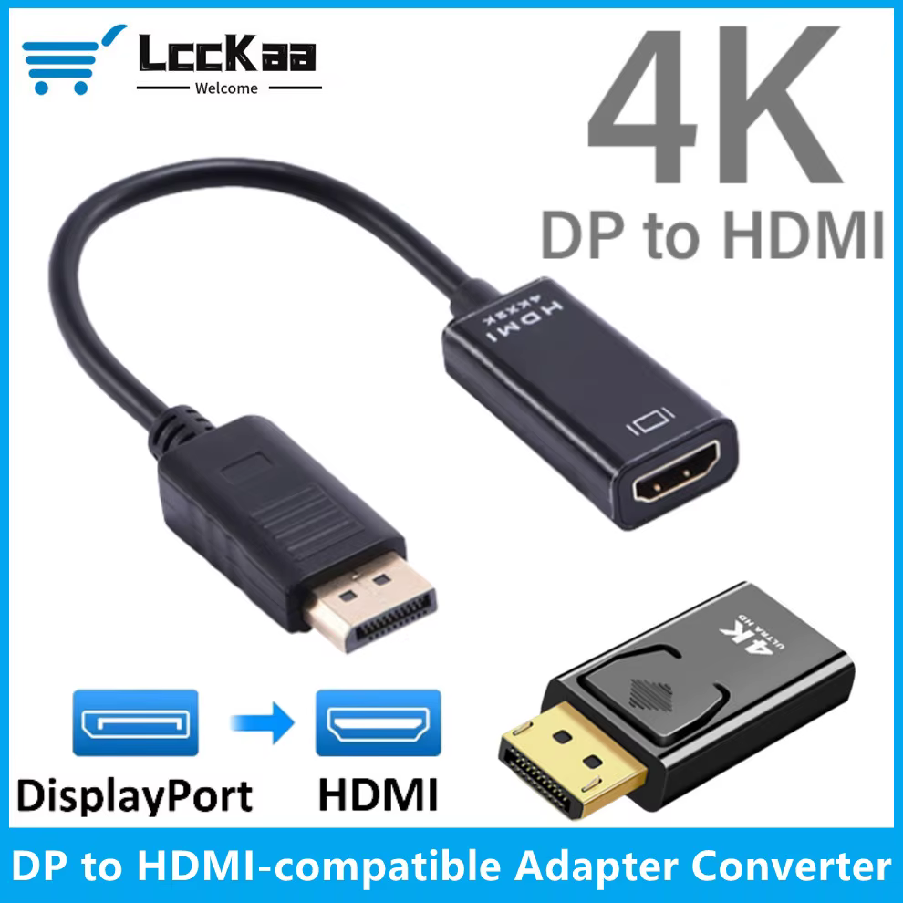 Adaptador DisplayPort a HDMI 4K con Audio Bidireccional - imagen 3