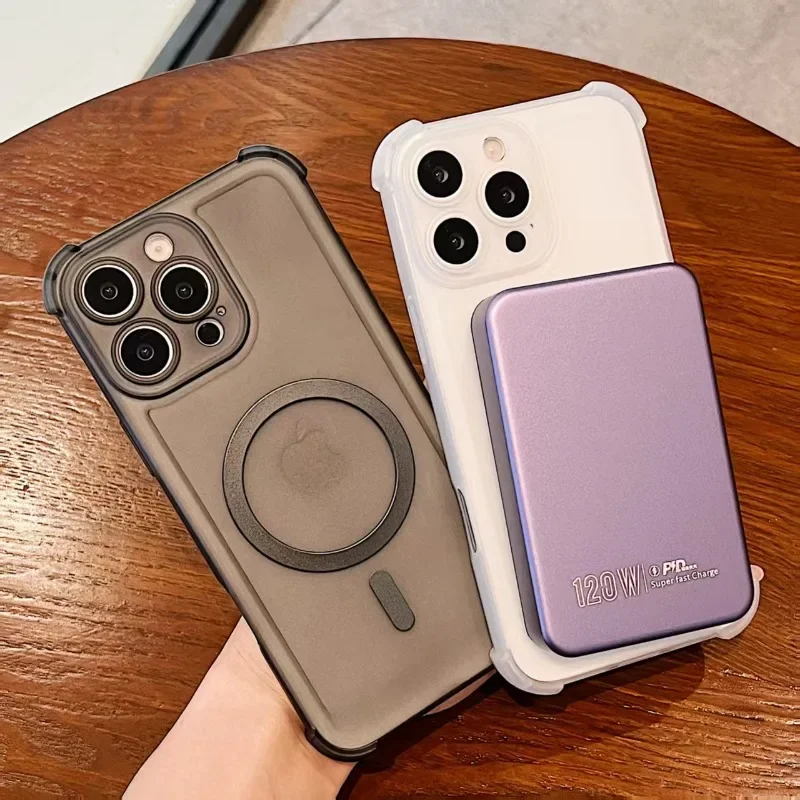 Funda Fro Honor 400, fundas de teléfono de silicona suave magnéticas inteligentes para Huawei Honor X7D, Airbag de carga inalámbrica, funda trasera a prueba de golpes - imagen 4