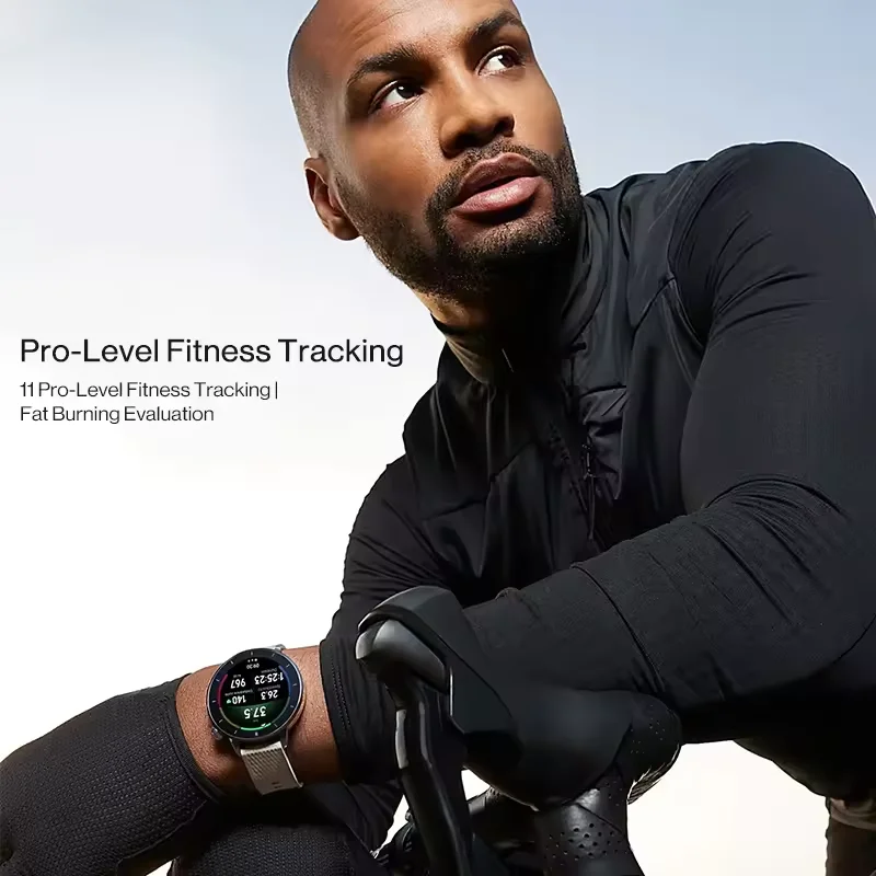 Versión global OnePlus Watch 3 Smartwatch de 43 mm Pantalla AMOLED de 1,32 pulgadas Hasta 60 horas de duración de la batería Wear OS by Google GPS NFC - imagen 3