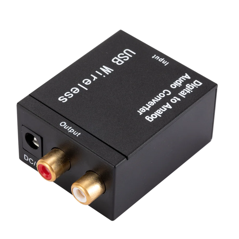 Convertidor DAC Audio Bluetooth con Entradas Coaxial Óptica y RCA - imagen 3