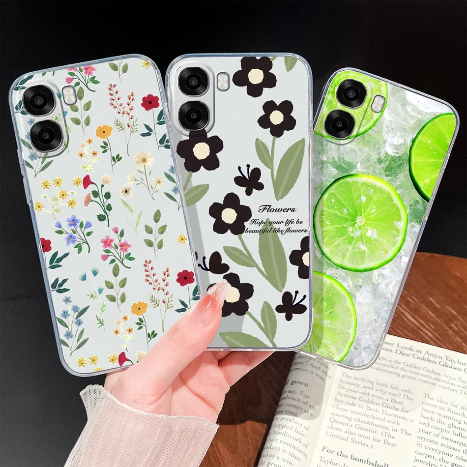 Para OPPO A6 A6X funda de teléfono ligera de Color degradado para OPPO A 6 fundas protectoras traseras anticaída de silicona transparente suave - imagen 4