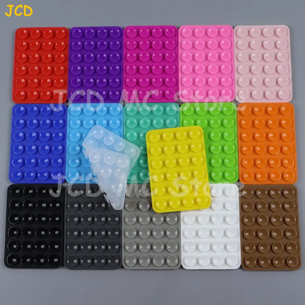 Ventosa fuerte de doble cara, antideslizante de silicona para teléfonos móviles, soporte universal para teléfonos móviles, 2 uds. - imagen 3