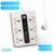White 1PC  EU Plug