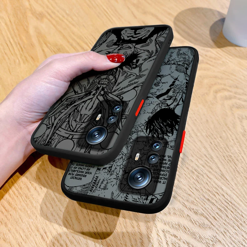 Jujutsu Kaisen Megumi Yuta funda de teléfono para Redmi Note 13, 12, 11, 10 Pro Plus Pro S T 5G, cubierta translúcida esmerilada mate - imagen 4
