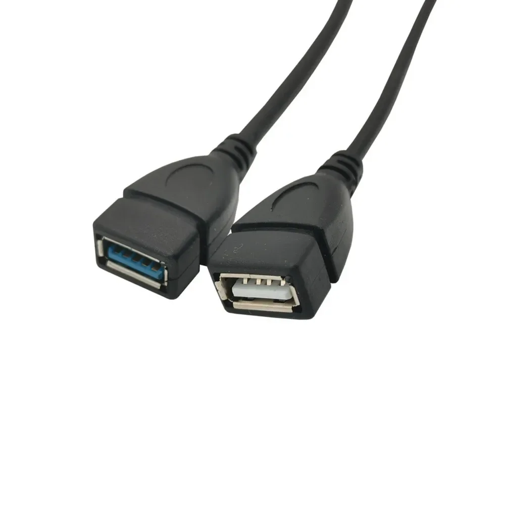 Cable USB 3.0 tipo A a doble USB 3.0+USB 2.0 1 a 2 de 0,3 m - imagen 3