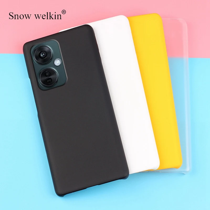 Para One Plus Nord CE 3 funda de plástico duro mate de goma para OnePlus Nord CE3 CE 3 Lite fundas traseras para teléfono funda Coque