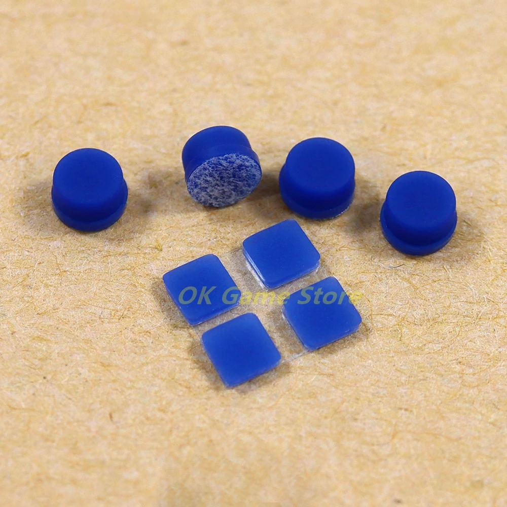 50 juegos 8 en 1 cubierta de pies de tornillo de carcasa para nuevo 3DSLL/3DSXL tornillo superior inferior pies de goma tapón antipolvo para nuevo 3DS XL LL - imagen 3