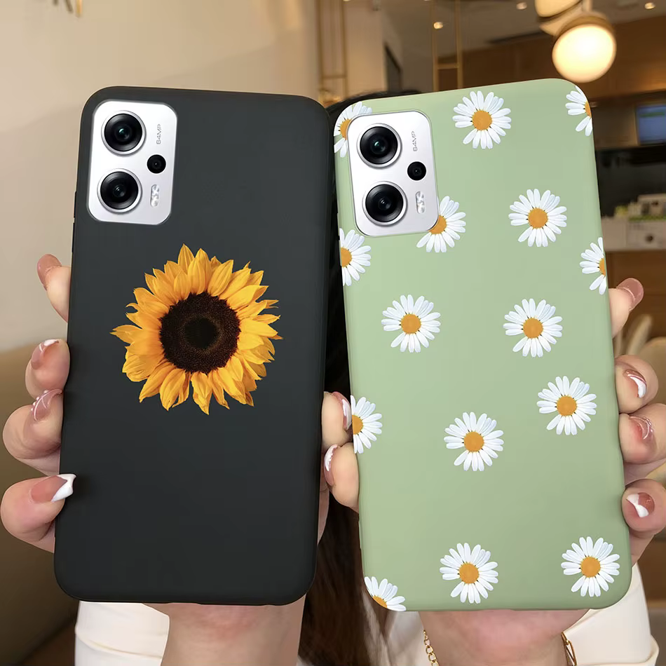 Funda Silicona Xiaomi Poco X4 GT 5G – Diseño Flor Tropical - imagen 2