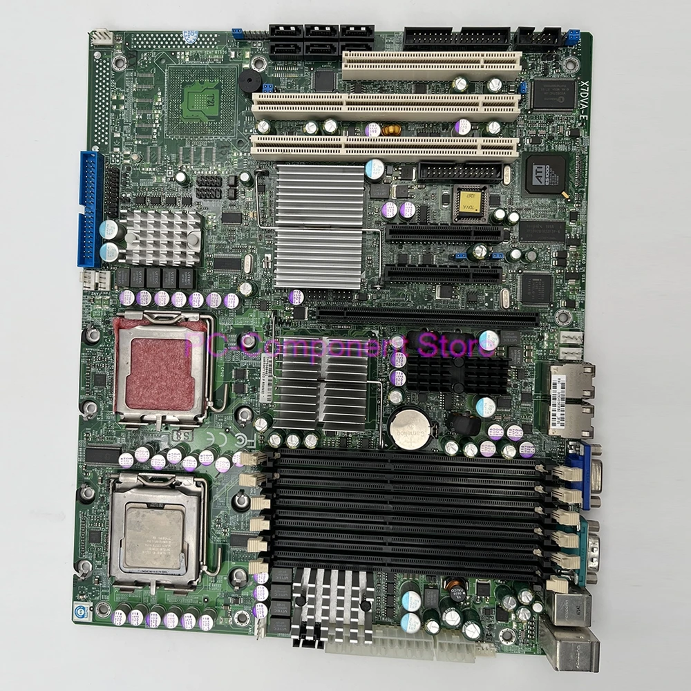Placa base de servidor X7DVA-E Quad y Dual Core 64 bits Xeon SATA 3,0 Gbps DDR2 - imagen 3