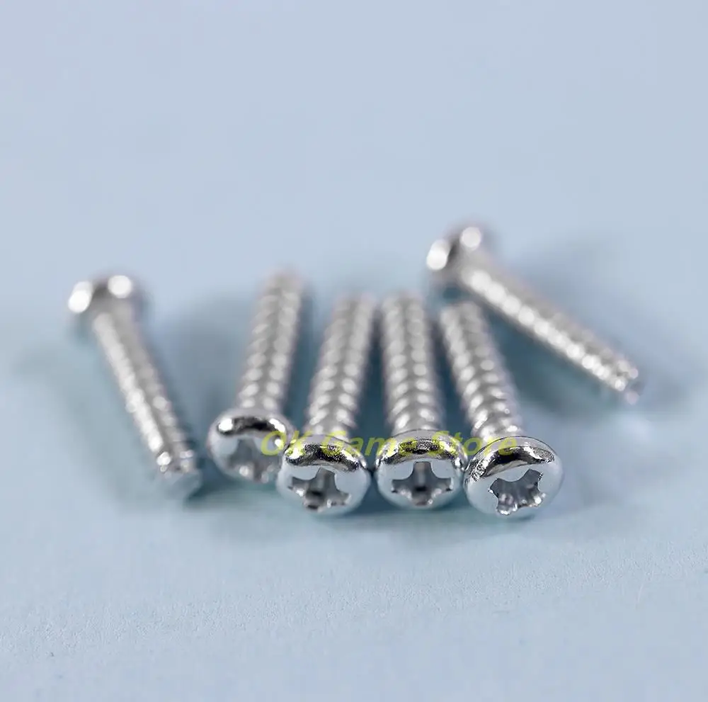 2 juegos = 12 Uds tornillos de repuesto para PS2 70000 90000 tornillo de caja de controlador para PS2 7W 9W tornillos de carcasa - imagen 5