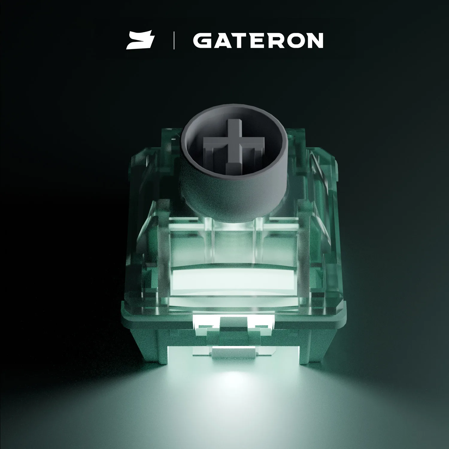 GATERON-interruptor Ultra magnético de Jade, configuración lineal libre, efecto de Sensor Hall de viaje, para teclado magnético, juegos y oficina