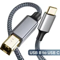 USB B to USB C