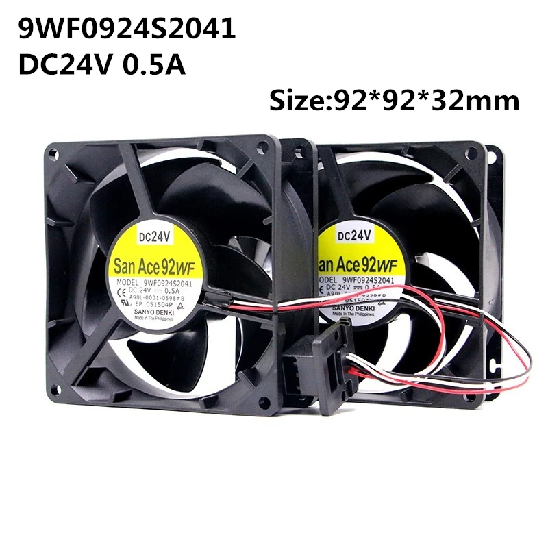 Ventilador de accionamiento Fanuc, máquina herramienta CNC 9WF0924S2041, 24V, 0.5A, 9cm, 9232, nuevo y original