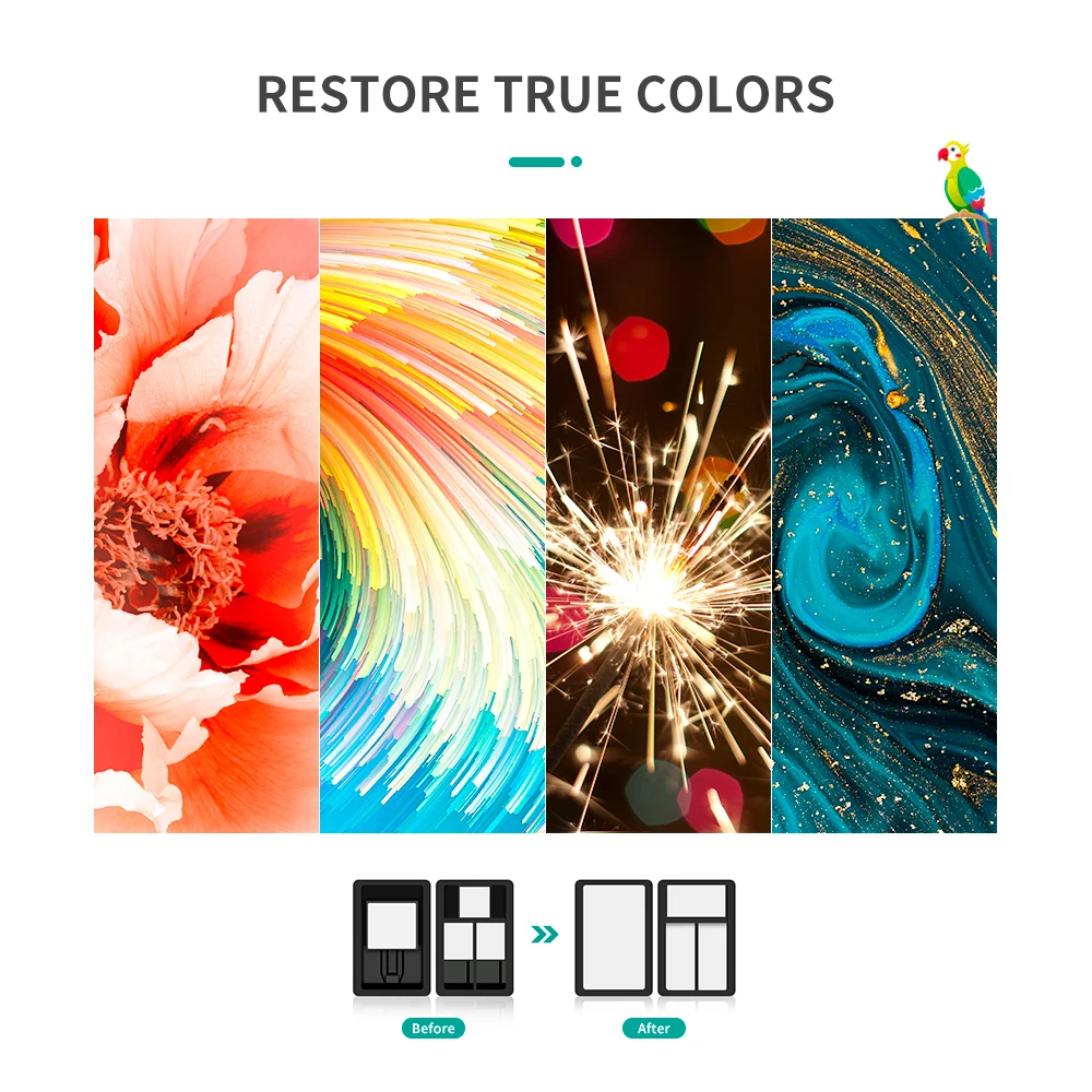 Reemplazo de cartucho de tinta InkGarden 123XL para impresora HP 123 HP123 XL Compatible 1110 1111 2130 2132 Officejet 3830 3831 3832 - imagen 4