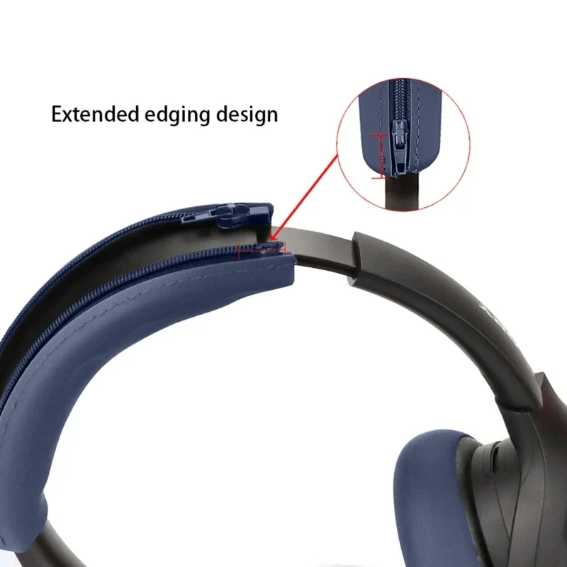 Funda silicona para diadema para auriculares WH-H910N WH-XB910N, cómoda funda para diadema repuesto - imagen 4