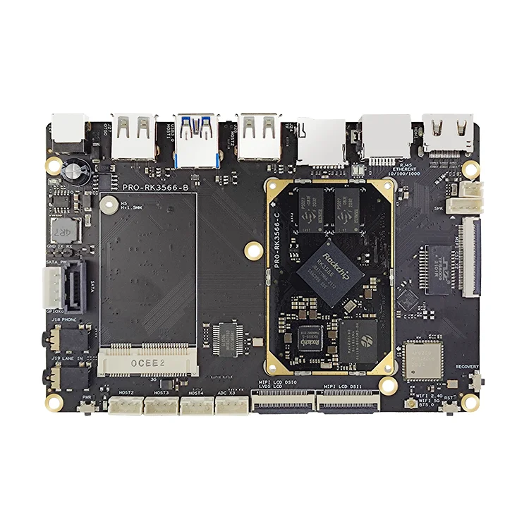 Placa de desarrollo Rockchip RK3566, placa central RK3566, Rockchip Pro-RK3566