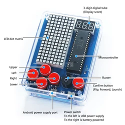 Kit DIY Consola Retro Pixel para Soldar y Montar