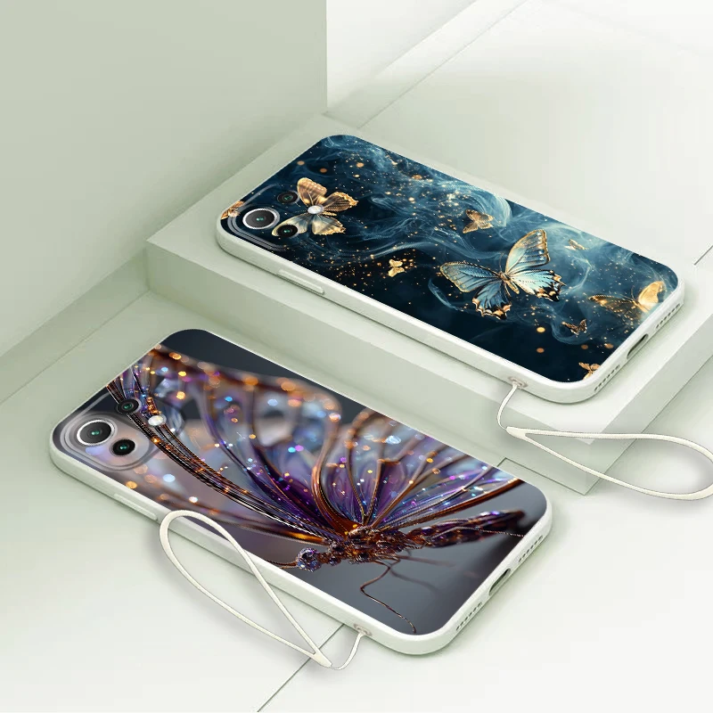 Funda de flores de mármol de moda para Xiaomi Mi 11 12 Lite 13 10T 11T 12T Pro cubierta suave - imagen 5