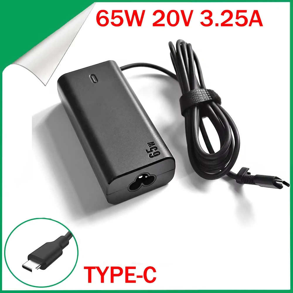 Adaptador de carga de corriente alterna para ordenador portátil, dispositivo de 65W, 20V, 3.25A, tipo C, para HP Spectre X2 612 X360 1030 Elite 1013 G3 G2 Tablet, novedad de TPN-CA06
