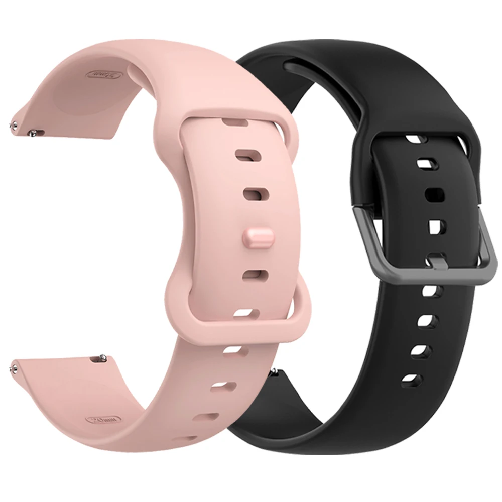 Correa de silicona para Samsung Galaxy Watch 3, 4, 5 Pro, 20mm, 22mm, 40mm, 44mm, 42mm, 46mm, Active 2 S3, Galaxy Watch 6