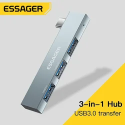 Concentrador USB-C 3-en-1 Essager para MacBook Pro