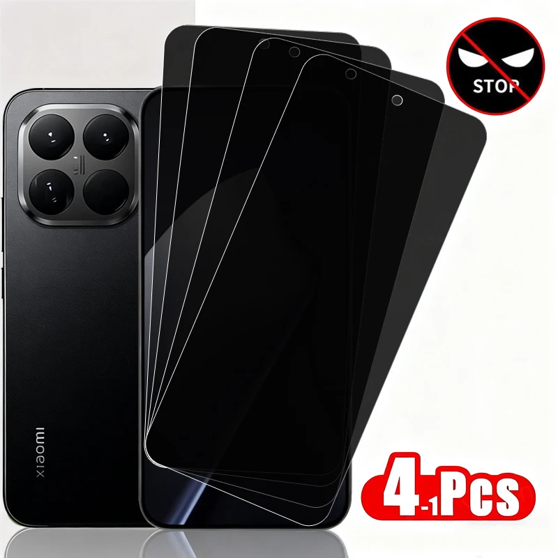Protector de pantalla de privacidad para Xiaomi 15T Pro, película protectora antiespía de vidrio templado para teléfono Xiaomi 15T Pro