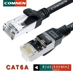 COMNEN Cable Ethernet Cat6A RJ45 10Gbps - Para PS4, PC y Router