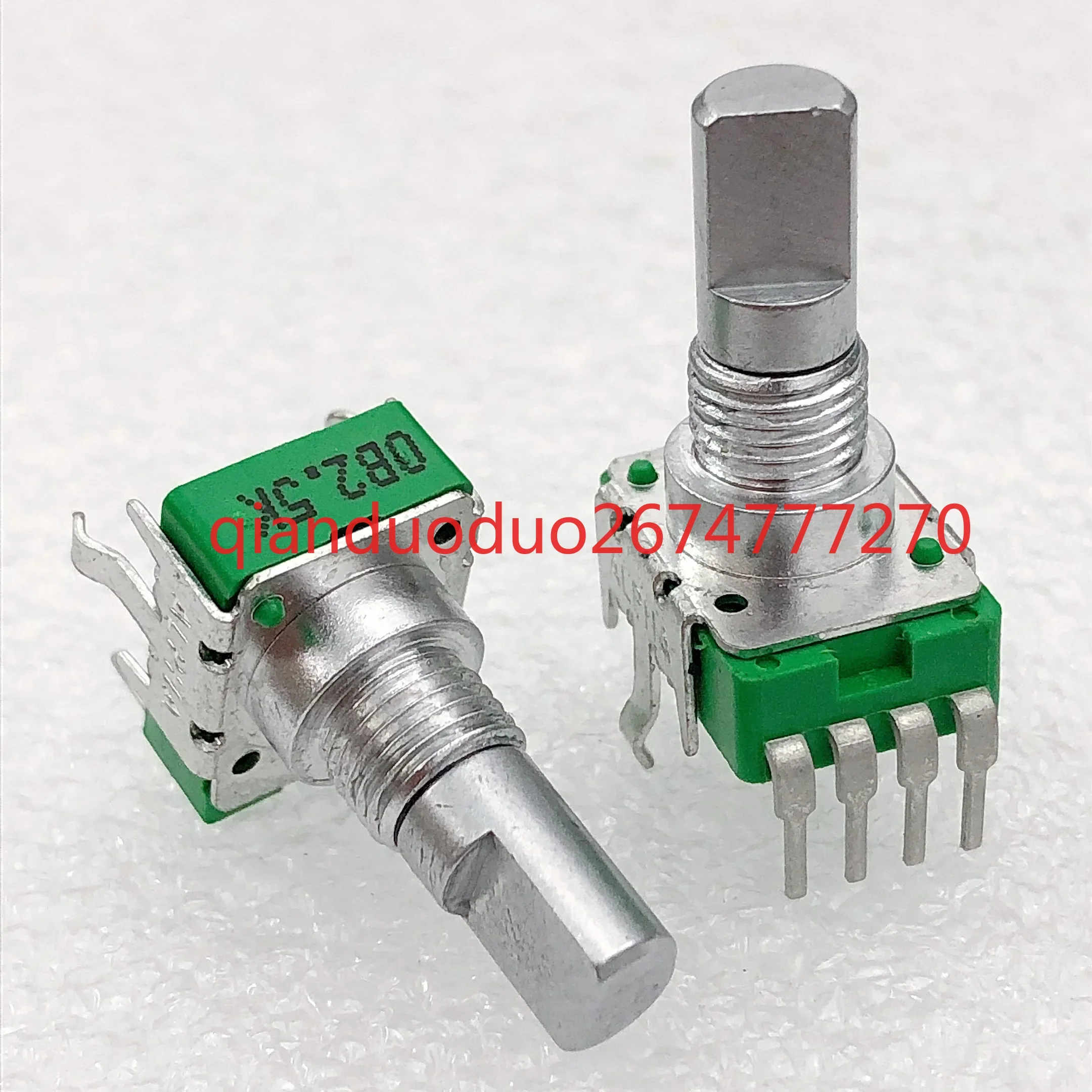 Potenciómetro efector de volumen GT10 0B2.5k 4 pines vertical 360 °   a 0B20K - imagen 3