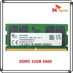 SK hynix Memoria RAM DDR5 32 GB 5600 MHz SO-DIMM para portátil