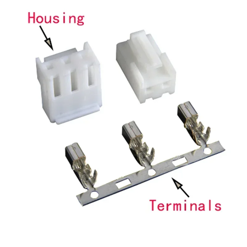 Terminales de carcasa hembra 20 piezas VH, Conector de 10 pines, 3,96mm, VH3.96 2 3 4 5 6 7 8 9 - imagen 5