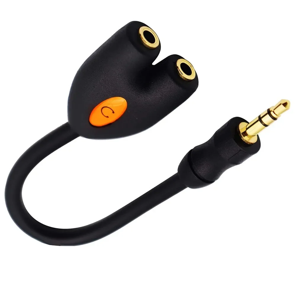 Divisor de auriculares 3,5 mm Audio Estéreo Y Cable de extensión divisor Macho a Hembra Adaptador de conector de auriculares dual - imagen 5