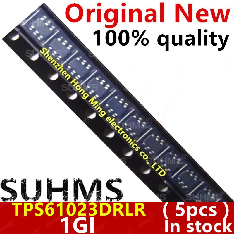 (5piece)100% New TPS61023DRLR TPS61023 1GI SOT-563