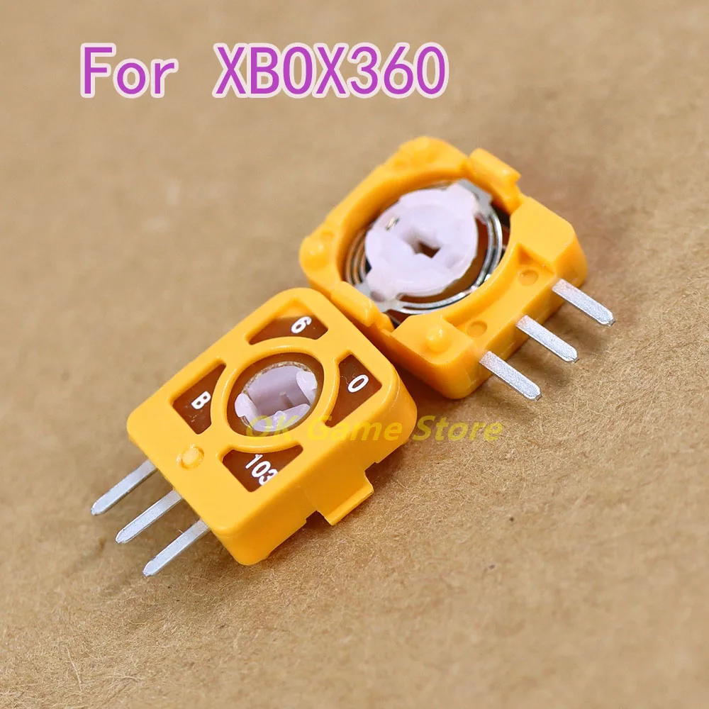 20 piezas Joystick analógico Sensor de eje resistencia potenciómetro naranja Micro botón para controlador Xbox 360