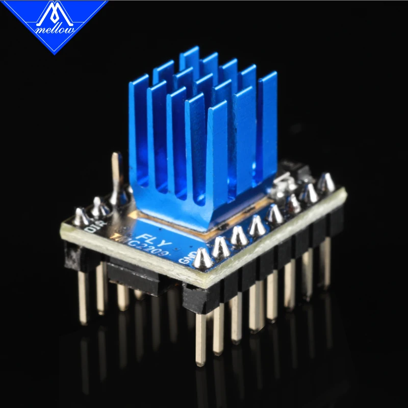 Piezas de impresora 3D suaves DIY Fly TMC2209 controlador de Motor paso a paso StepStick UART 2.8A silencioso para placa Rumba32 FLY-CDY Super 8 E3V2 - imagen 3