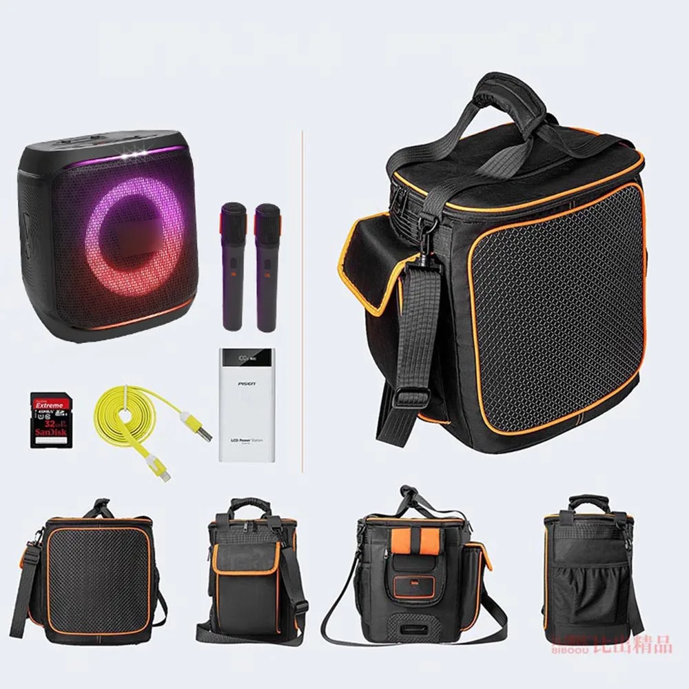Bolsas de almacenamiento protectoras para altavoces de calidad para JBL PartyBox Encore 2, caja de altavoz portátil para fiestas, Estuche de transporte de viaje Encore2 gen - imagen 3