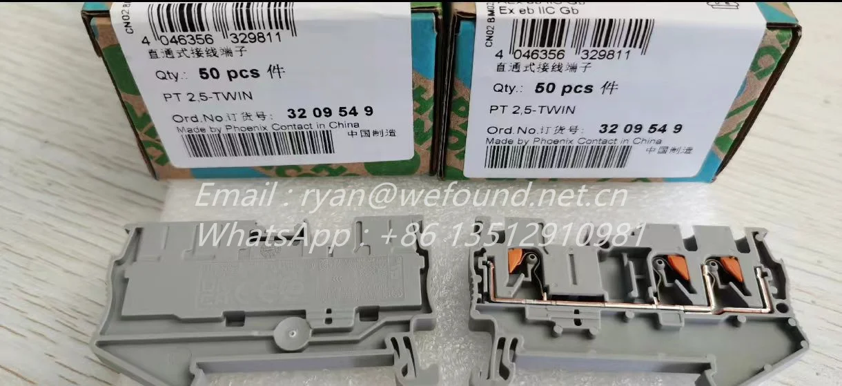 Bloque de terminales TWIN Feed, 3209549 PT, 2,5 - imagen 2